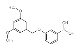 3-(3',5'-DIMETHOXYBENZYLOXY)PHENYLBORON& Structure