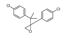 2-(4-chlorophenyl)-2-[2-(4-chlorophenyl)propan-2-yl]oxirane结构式