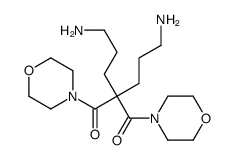 2,2-bis(3-aminopropyl)-1,3-dimorpholin-4-ylpropane-1,3-dione Structure