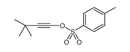 1-Butyn-1-ol, 3,3-dimethyl-, 1-(4-methylbenzenesulfonate) Structure