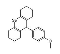 9-(4-methoxyphenyl)-2,3,4,5,6,7,8,9-octahydro-1H-selenoxanthene Structure