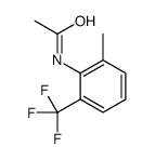 N-[2-methyl-6-(trifluoromethyl)phenyl]acetamide Structure