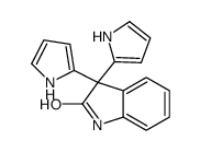 3,3-bis(1H-pyrrol-2-yl)-1H-indol-2-one Structure