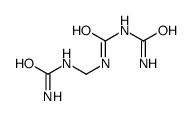 1-carbamoyl-3-[(carbamoylamino)methyl]urea结构式