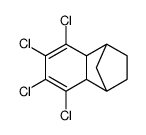 1,4-Methanonaphthalene, 5,6,7,8-tetrachloro-1,2,3,4,4a,8a-hexahydro结构式