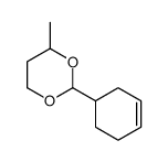 2-cyclohex-3-en-1-yl-4-methyl-1,3-dioxane Structure