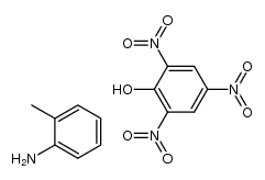 o-toluidine, picrate Structure