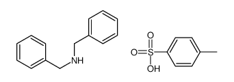 N-benzyl-1-phenylmethanamine,4-methylbenzenesulfonic acid Structure