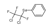 1,2-dichloro-1,2,2-trifluoroethyl phenyl selenide结构式