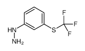 3-TRIFLUOROMETHYLTHIO-PHENYL-HYDRAZINE structure