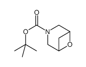 6-噁-3-氮杂双环[3.1.1]庚烷-3-羧酸叔丁酯结构式