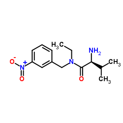 N-Ethyl-N-(3-nitrobenzyl)-L-valinamide Structure