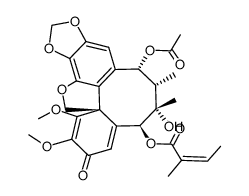 kadsuralignan F Structure