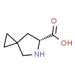 (6R)-5-Azaspiro[2.4]heptane-6-carboxylic acid structure