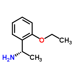 (1S)-1-(2-Ethoxyphenyl)ethanamine Structure