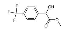 methyl 2-hydroxy-2-(4-(trifluoromethyl)phenyl)acetate结构式