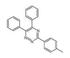 3-(4-methylphenyl)-5,6-diphenyl-1,2,4-triazine Structure