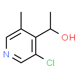 1-(3-Chloro-5-methylpyridin-4-yl)ethanol structure