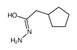 CYCLOPENTYLACETOHYDRAZIDE Structure