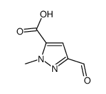 3-甲酰基-1-甲基-1H-吡唑-5-羧酸图片