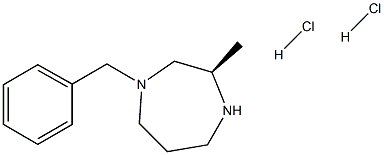 (R)-1-Benzyl-3-methyl-[1,4]diazepane dihydrochloride Structure