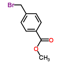 Methyl 4-(bromomethyl)benzoate Structure