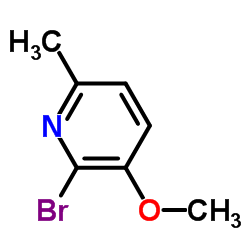 2-Bromo-3-methoxy-6-methylpyridine structure