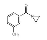 Methanone,1-aziridinyl(3-methylphenyl)- structure