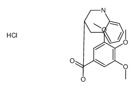 3,4,5-Trimethoxybenzoic acid 3,4-dihydro-2H-1,4-ethanoquinolin-3-yl ester hydrochloride结构式