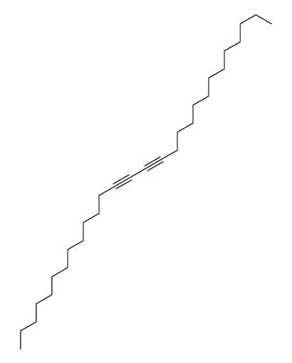 octacosa-13,15-diyne Structure