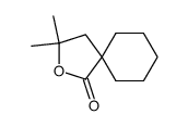 3,3-dimethyl-2-oxaspiro[4.5]decan-1-one结构式