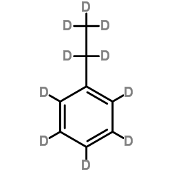 (2H5)Ethyl(2H5)benzene Structure