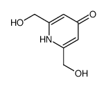 4(1H)-Pyridinone, 2,6-bis(hydroxymethyl)- (9CI)结构式