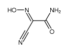 α-cyano-α-hydroxyimino-acetamide结构式