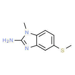 Benzimidazole, 2-amino-1-methyl-5-(methylthio)- (8CI) picture