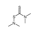 dimethylamino N,N-dimethylcarbamodithioate结构式