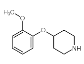 4-(2-Methoxyphenoxy)piperidine structure