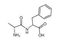 H-D-Ala-D-Phe-OH hydrate结构式