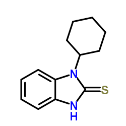 1-CYCLOHEXYL-1H-BENZIMIDAZOLE-2-THIOL Structure