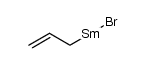 allylsamarium bromide Structure