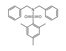 N,N-dibenzyl-2,4,6-trimethylbenzenesulfonamide Structure