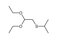 2-(Isopropylthio)acetaldehydediethyl acetal structure