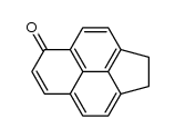 1,2-dihydro-cyclopenta[cd]phenalen-5-one Structure