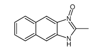 1H-Naphth[2,3-d]imidazole,2-methyl-,3-oxide(9CI) Structure