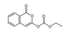 ethyl 1-oxo-1H-isochromen-3-yl carbonate Structure