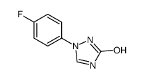 2-(4-fluorophenyl)-1H-1,2,4-triazol-5-one Structure