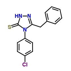 5-Benzyl-4-(4-chlorophenyl)-2,4-dihydro-3H-1,2,4-triazole-3-thione picture