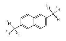 2,6-bis-trideuteriomethyl-naphthalene结构式