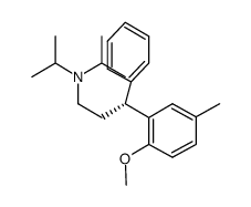 (R)-N,N-diisopropyl-3-(2-methoxy-5-methylphenyl)-3-phenylpropan-1-amine Structure