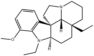 1-Ethyl-17-methoxyaspidospermidine structure